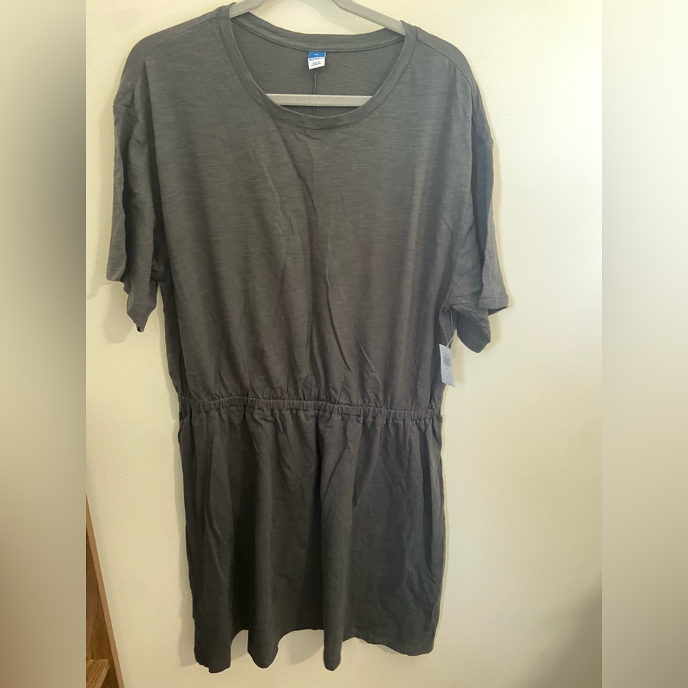 Old Navy XL Gray T-shirt Dress
